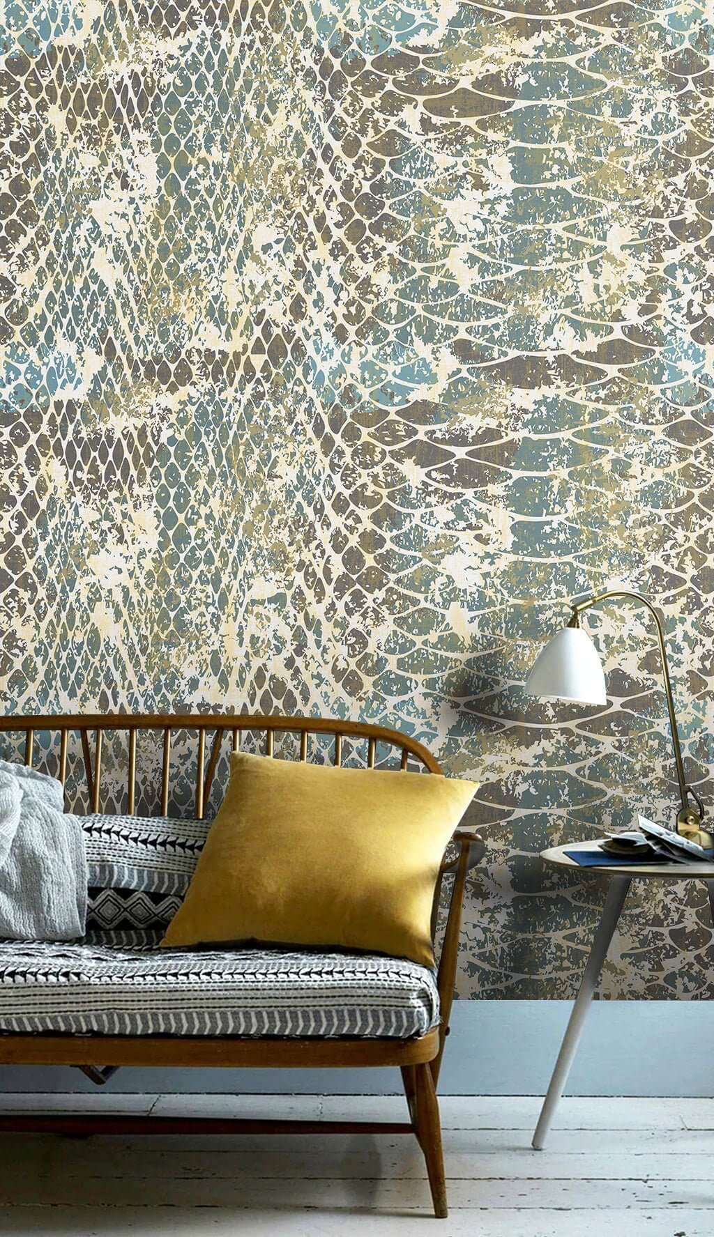 Brushed Skin Abstract Wallpaper Mural