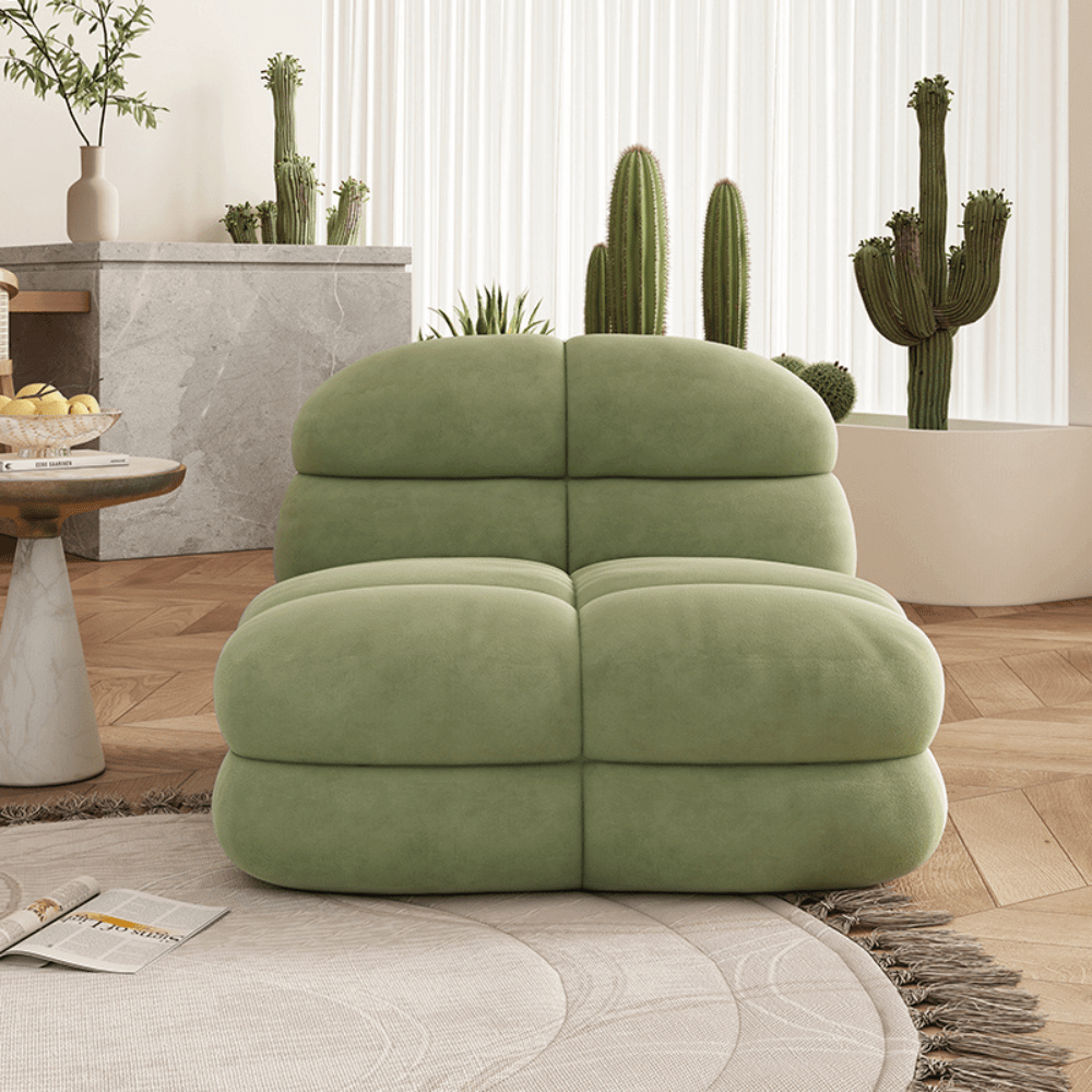 Bubble Puff Italian Sofa – 1, 2 & 3 Seater, High-Density Foam, Modern Lounge