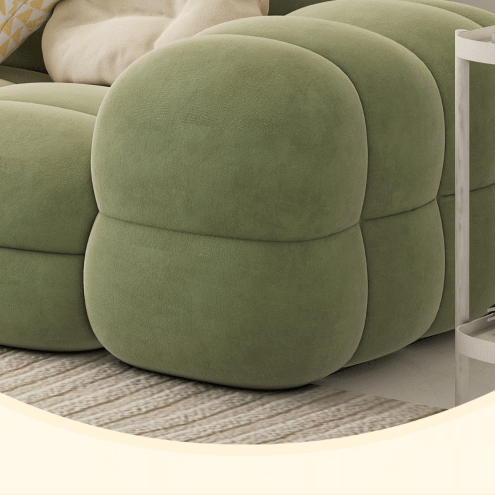 Bubble Puff Italian Sofa – 1, 2 & 3 Seater, High-Density Foam, Modern Lounge