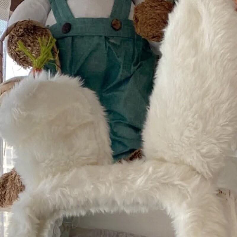 Bunny Rabbit LED Mirror – Full-Length, Framed, Bedroom & Balcony Decor