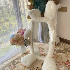 Bunny Rabbit LED Mirror – Full-Length, Framed, Bedroom & Balcony Decor