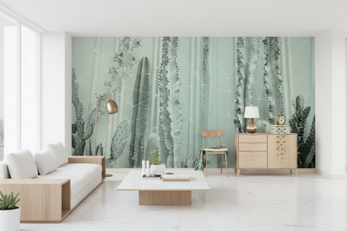 Cactus Wallpaper Murals: Transform Your Space