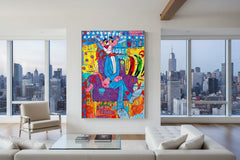 Captivating Pink Panther - Modern Wall Decor
