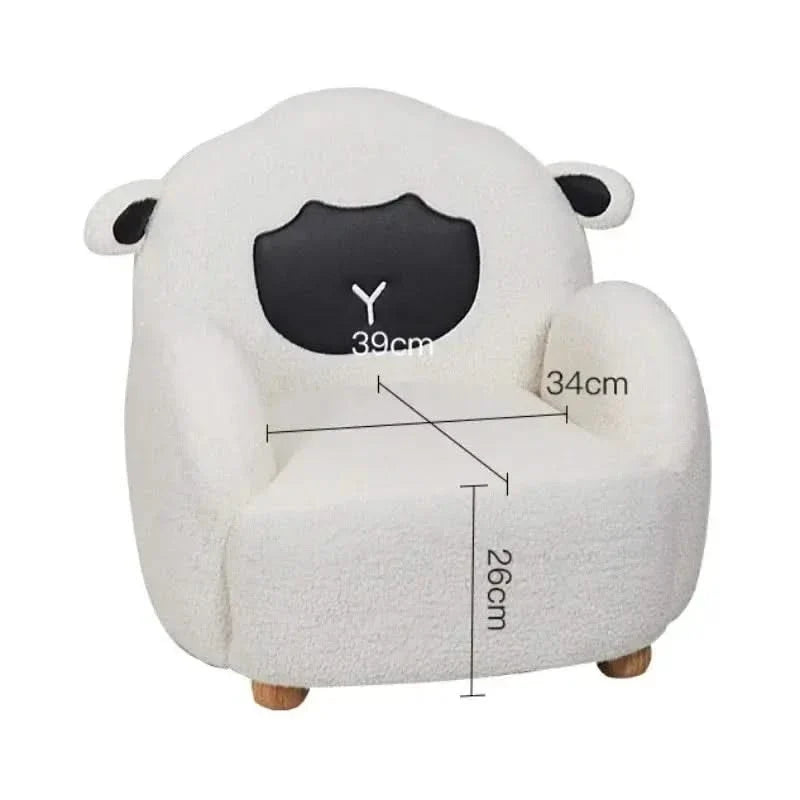 Child Pouf Sheep Sofa – Adorable Comfort for Your Little One's Room