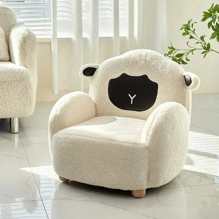 Child Pouf Sheep Sofa – Adorable Comfort for Your Little One's Room