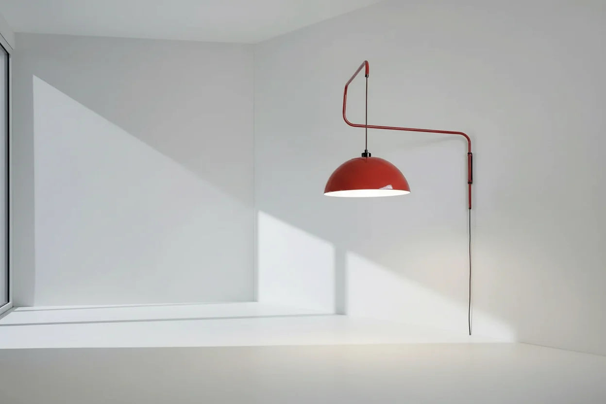 Classic Long Arm Adjustable Pendant Wall Light – E27 Touch Switch Wall Sconce