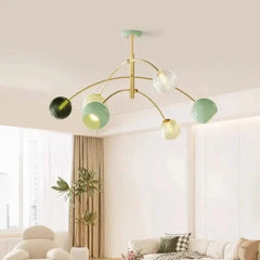 Classy Pendants Living Room Chandelier – Alloy, Dimmable, Remote & Touch, 15–30m², 3-Year Warranty