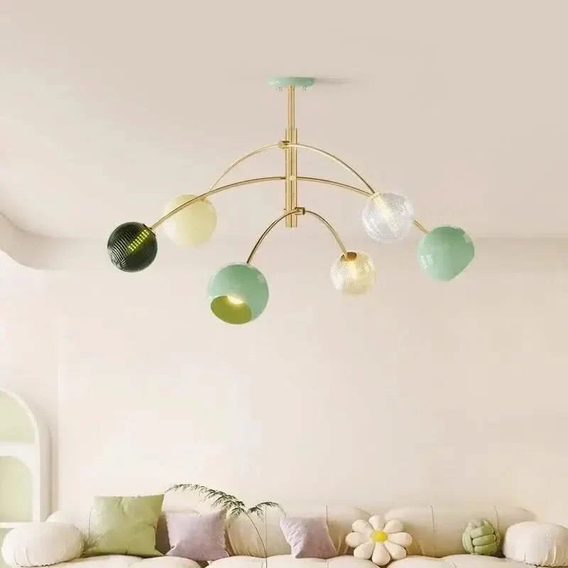 Classy Pendants Living Room Chandelier – Alloy, Dimmable, Remote & Touch, 15–30m², 3-Year Warranty