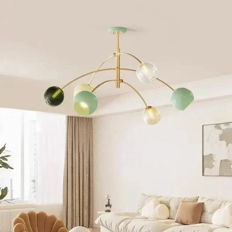 Classy Pendants Living Room Chandelier – Alloy, Dimmable, Remote & Touch, 15–30m², 3-Year Warranty