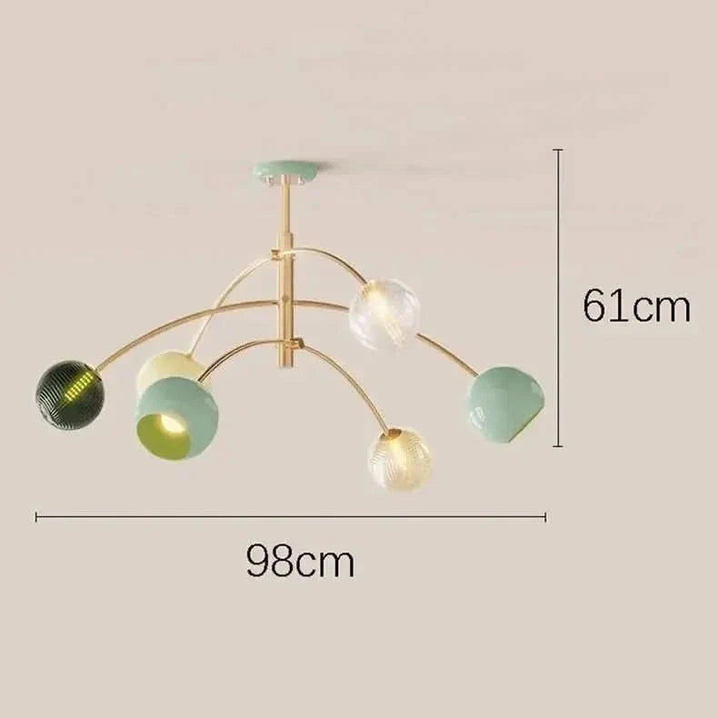 Classy Pendants Living Room Chandelier – Alloy, Dimmable, Remote & Touch, 15–30m², 3-Year Warranty