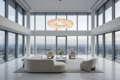 Cloud Chandelier – Whimsical LED in 3 Sizes, 3 Colours, Remote Control