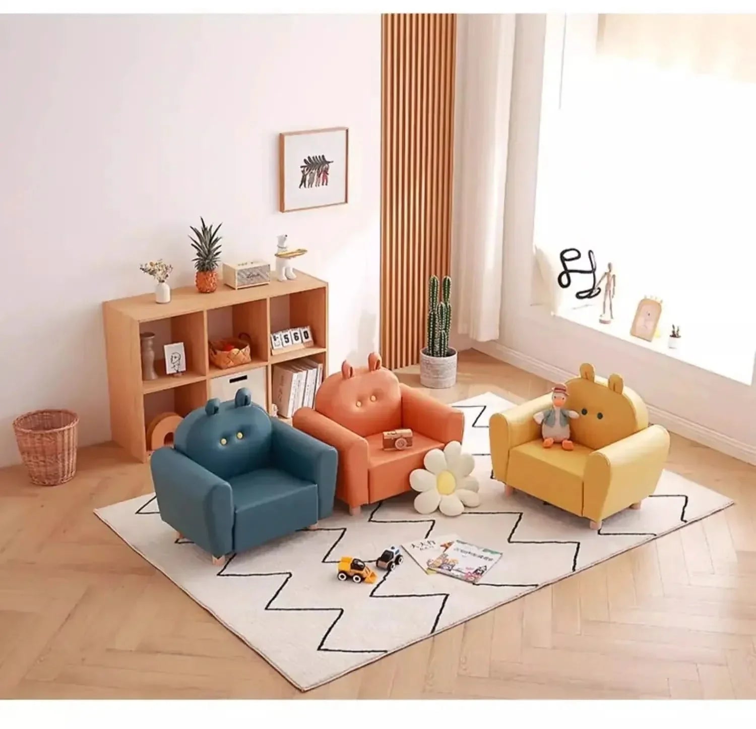 Cloud Puff Kids Sofa Set