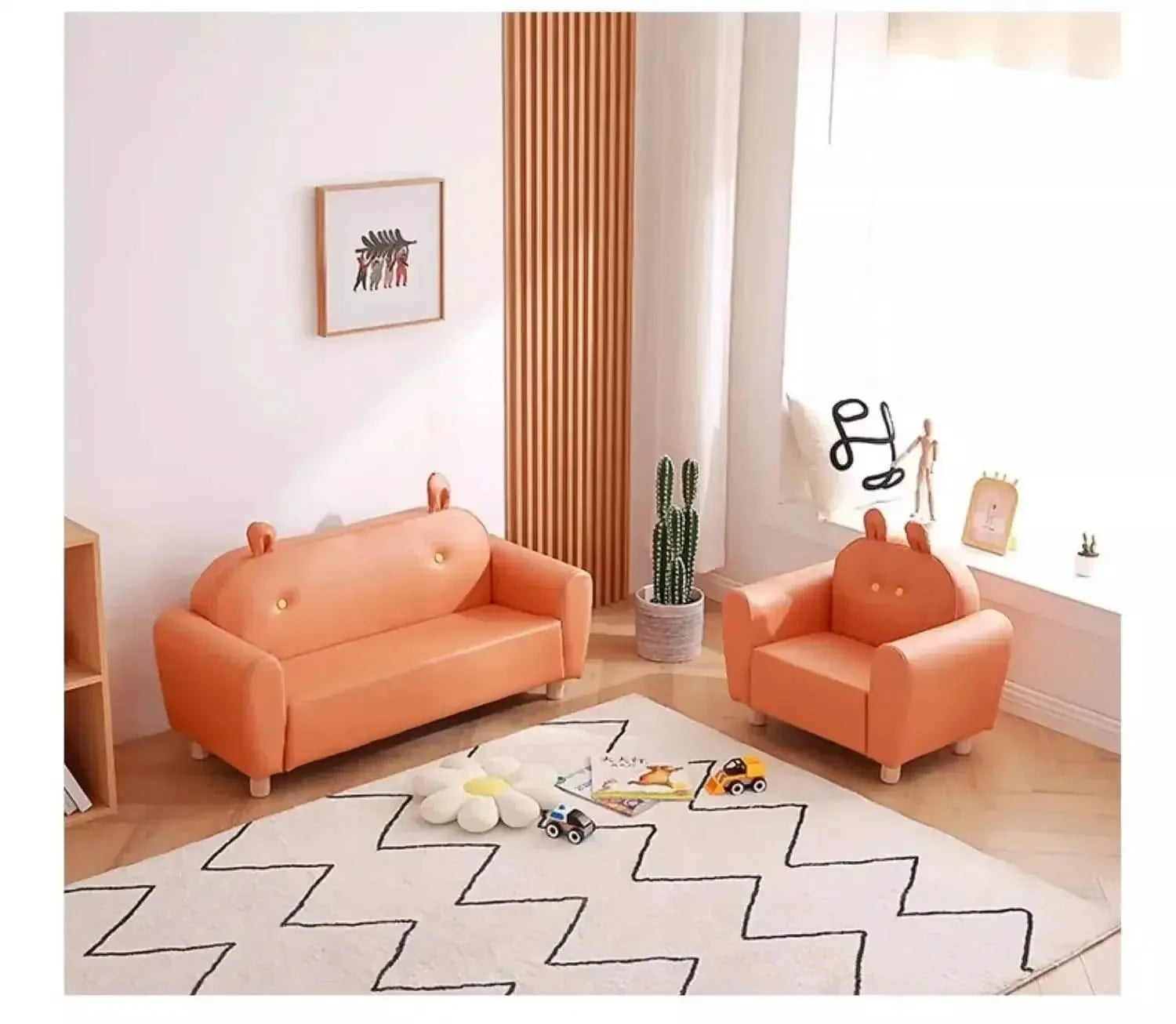 Cloud Puff Kids Sofa Set