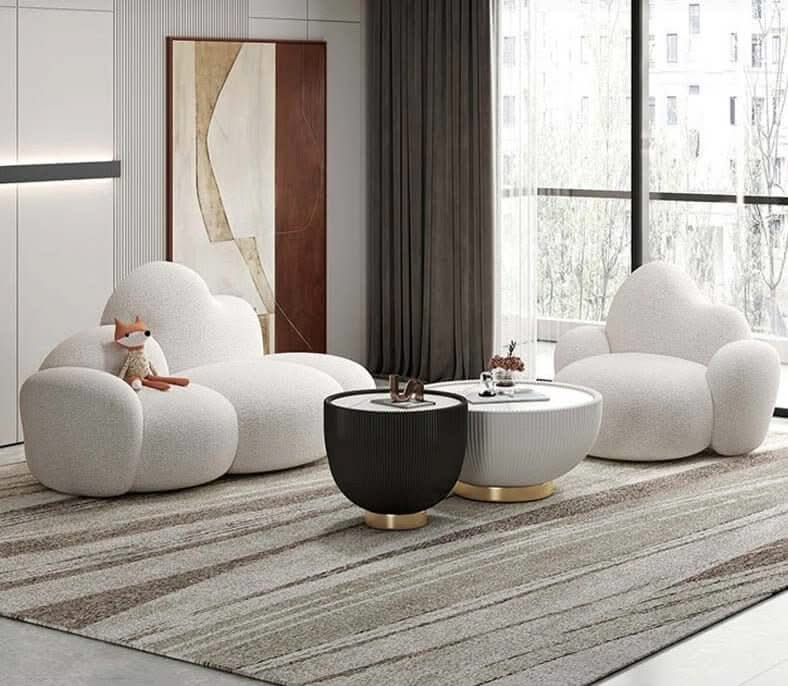 Cloud Sofa Set – Multi-Size, Deep Cushioning, Premium Fabric, Modern Lounge