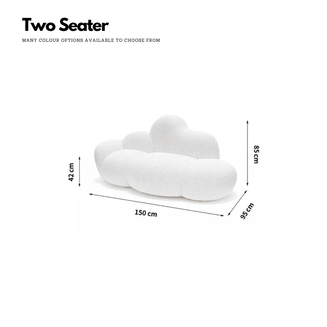 Cloud Sofa Set – Multi-Size, Deep Cushioning, Premium Fabric, Modern Lounge