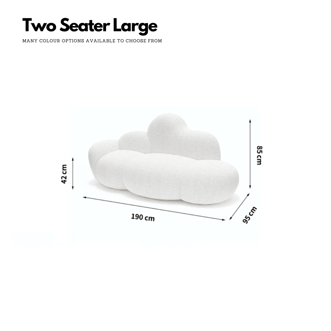 Cloud Sofa Set – Multi-Size, Deep Cushioning, Premium Fabric, Modern Lounge