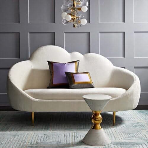 Cloud Stretch Sofa Couch – 2 Seater in 136, 161 & 200cm, High-Density Foam