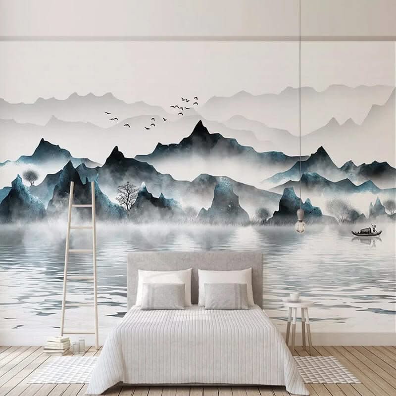 Cloudy Morning Wallpaper Mural