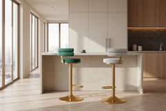 Comedor Swivel Bar Chair – Adjustable Height Counter & Bar Stool