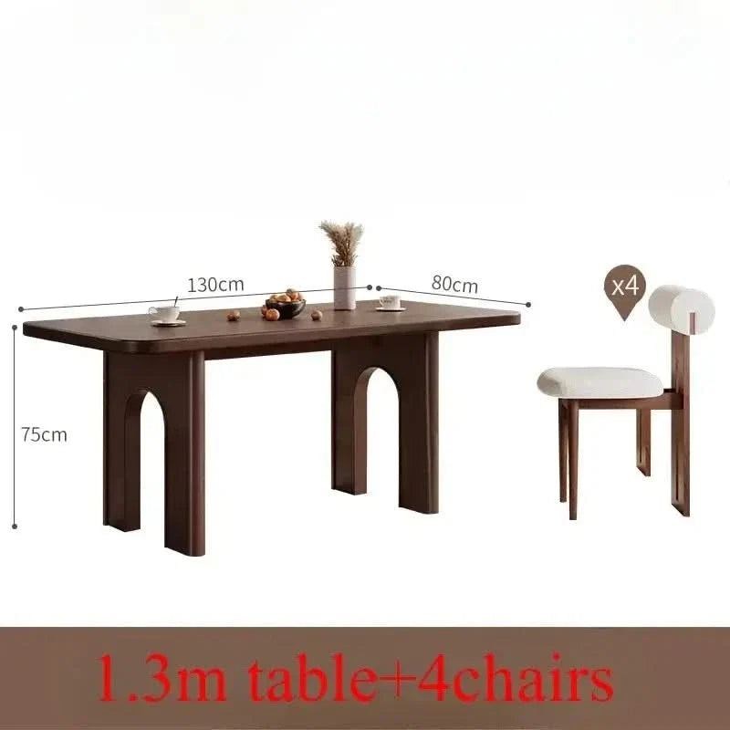 Comedor Classic Dining Table Set – Wooden Modern Dining Room Furniture