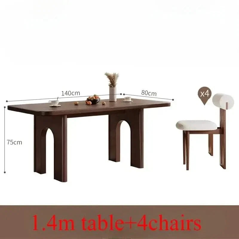 Comedor Classic Dining Table Set – Wooden Modern Dining Room Furniture
