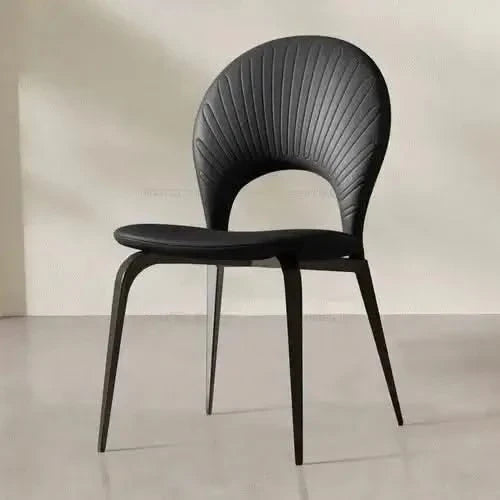 Comedor Leather Wooden Dining Chair