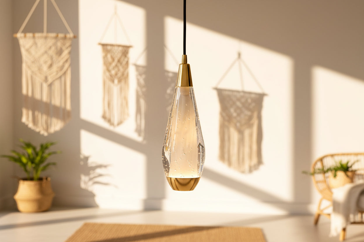Cones Staircase Chandelier – 1 to 15 Lights in White & Warm Light