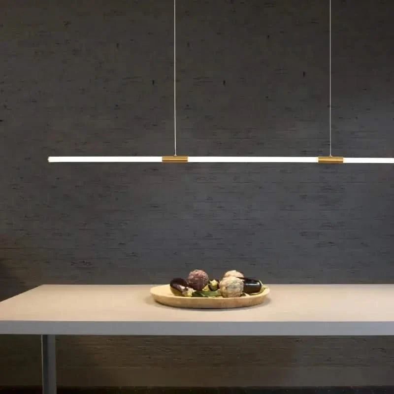 Copper Plating LED Acrylic Kitchen Island Light – 104cm & 147cm