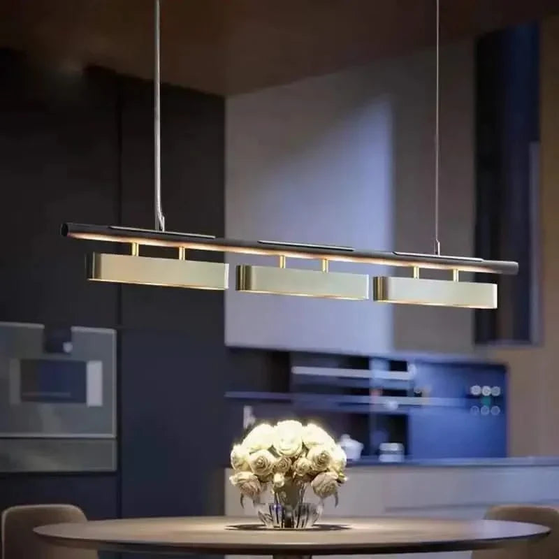Creative Black Gold Combination Hanging Lamp – LED Pendant