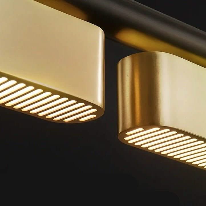 Creative Black Gold Combination Hanging Lamp – LED Pendant