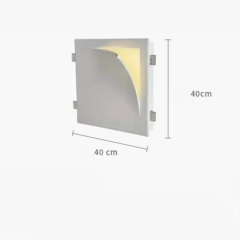 Creative Minimalistic Edge Wall Light - Pack of 2
