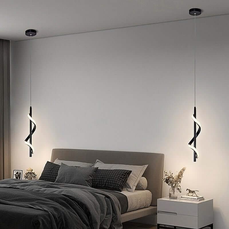 Creative Modern LED Pendant Lamp – PVC Cord Pendant for Dining Room, Kitchen & Bedroom