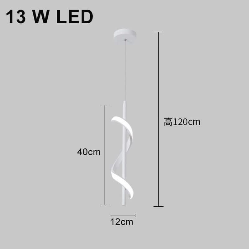 Creative Modern LED Pendant Lamp – PVC Cord Pendant for Dining Room, Kitchen & Bedroom