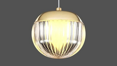 Crystal Ball Staircase Chandelier – Luxury LED Pendant, 1 to 30 Lights, 3 Colour Modes