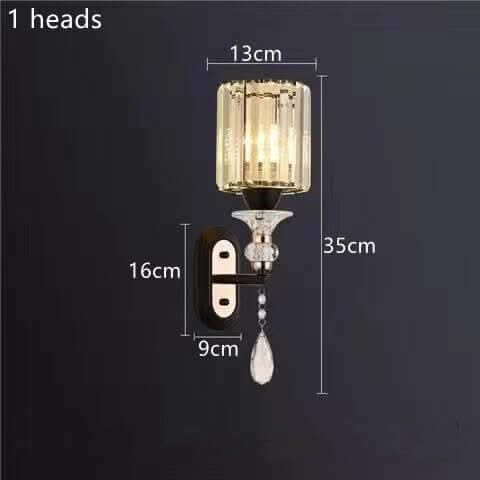 Crystal Cylinders LED Chandelier – Modern Luxury Dimmable Ceiling Light