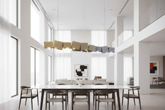 Cubes LED Chandelier for Kitchen Island – 80cm, 100cm & 125cm