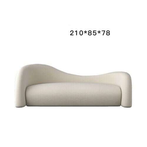 Curve Velvet Sofa – Armchair, 2, 3 & 4 Seater, Soft Velvet, Curved Silhouette