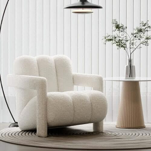 Cushioned Arm Chair – 8 Style Options, High-Quality Cushioning, Luxury Lounge