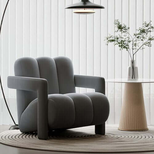 Cushioned Arm Chair – 8 Style Options, High-Quality Cushioning, Luxury Lounge