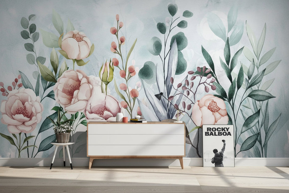 Deep Florals Wallpaper - Exquisite and Elegant Design