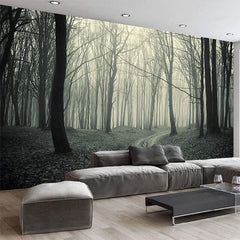 Deep Forest Wallpaper: Tranquil Nature Scenes for Your Walls