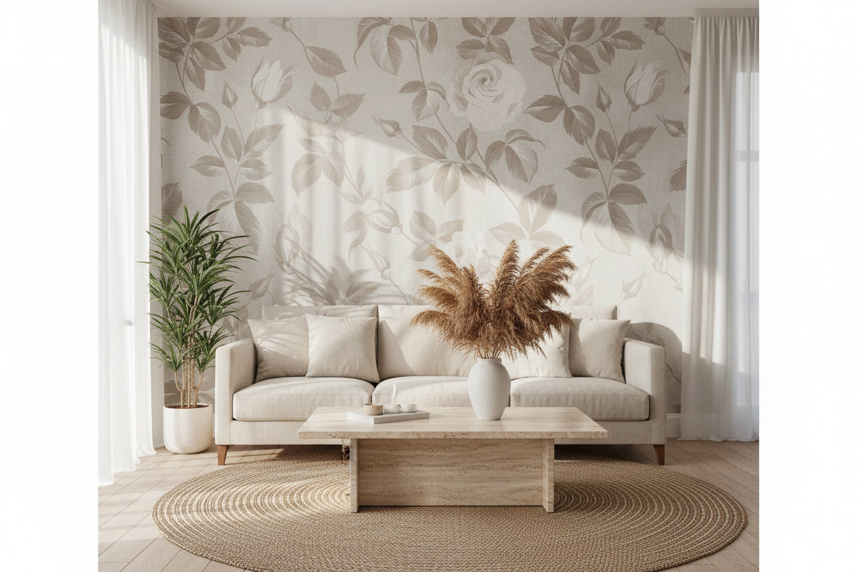 Delight Leaves Wallpaper Mural