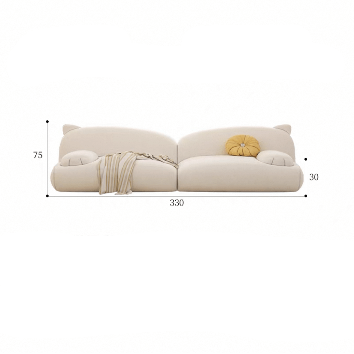 Designer Cat Design Italian Sofa Set