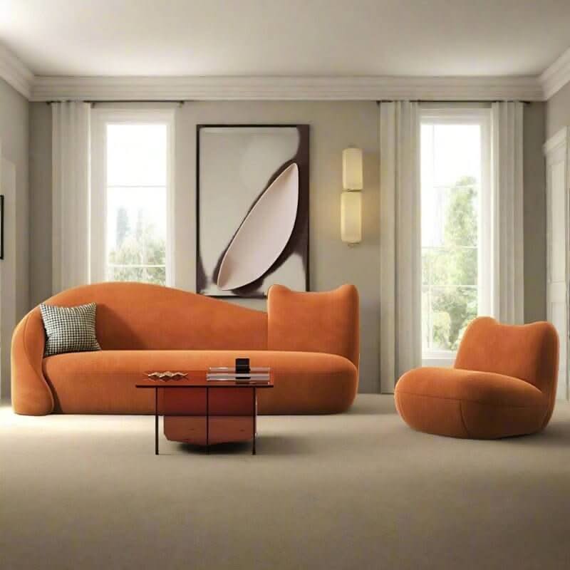 Designer Cat-Inspired Sofa Set – 1, 2, 3 & 4 Seater, Premium Upholstery