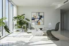 Designer Curve Chair – 8 Colours, 85cm Height, Dining, Accent & Office Use