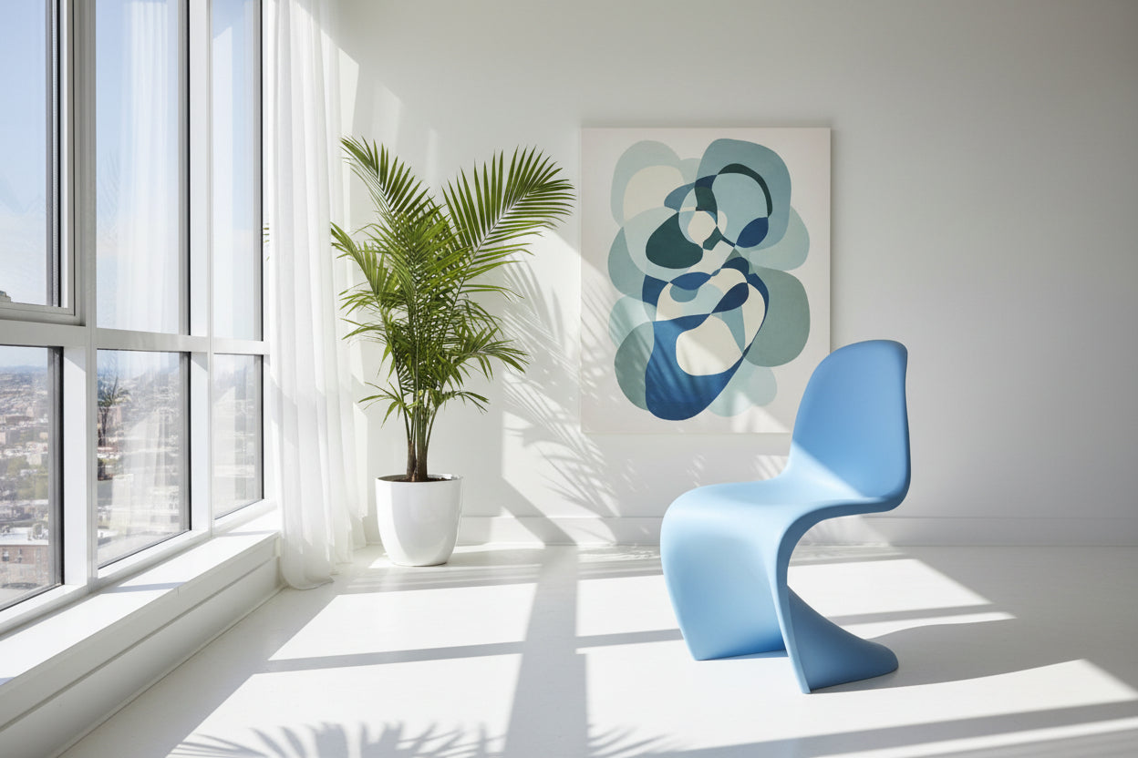 Designer Curve Chair – 8 Colours, 85cm Height, Dining, Accent & Office Use