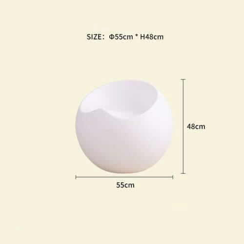 Designer Cup Chair – 10 Colour Options, Ergonomic, Indoor & Outdoor