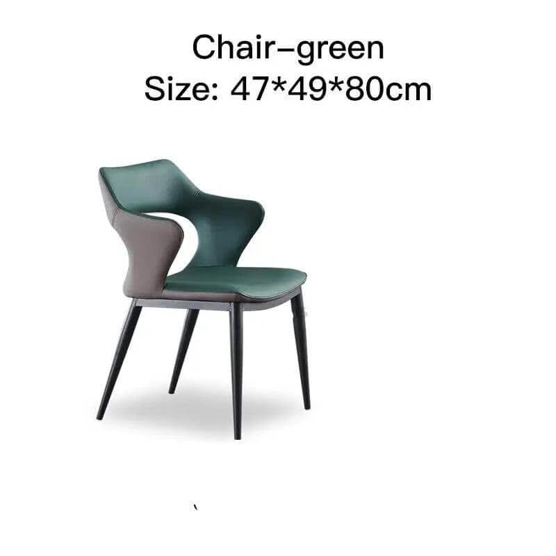 Designer Dining Curve Chairs - Finest Dining Decor