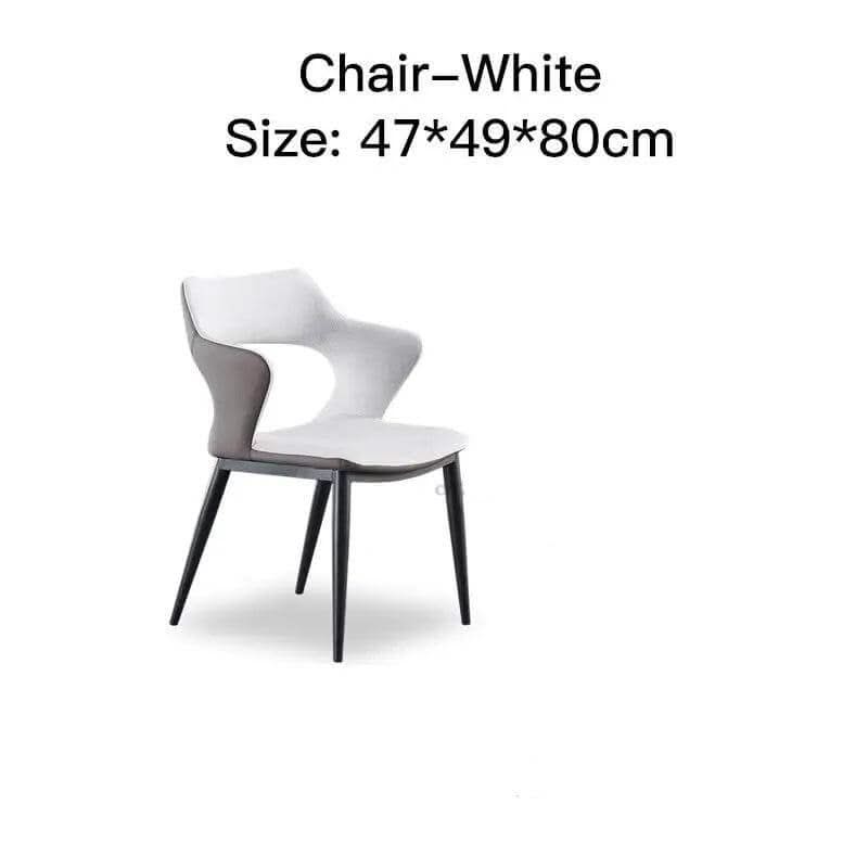 Designer Dining Curve Chairs - Finest Dining Decor