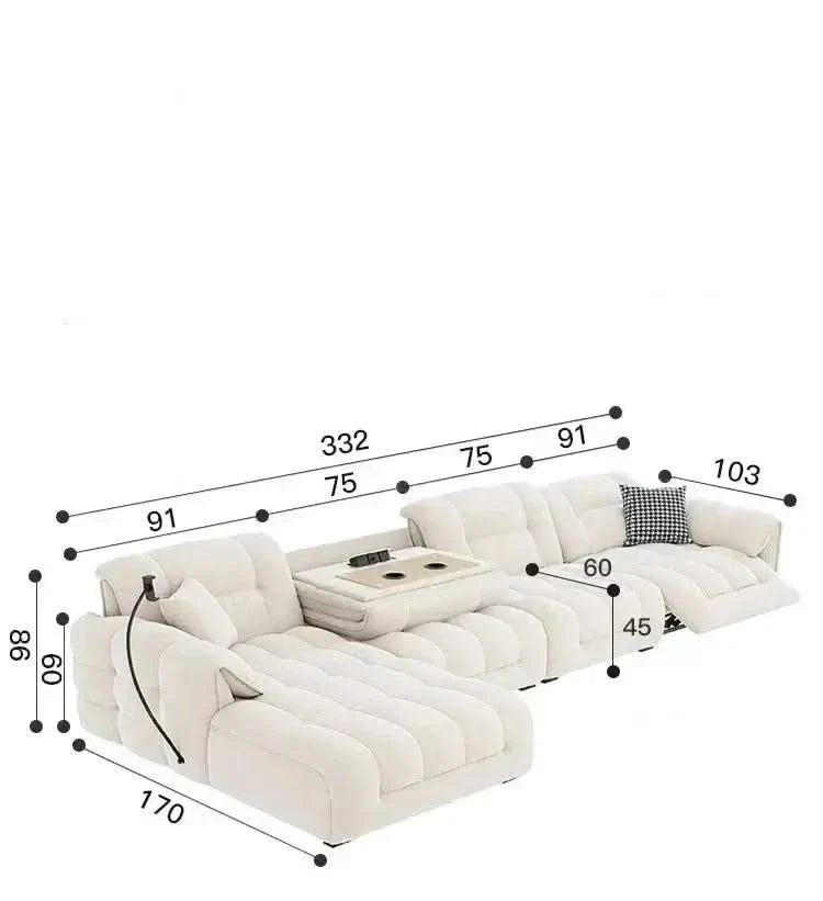 Designer Divano Fancy Electric Sofa Set